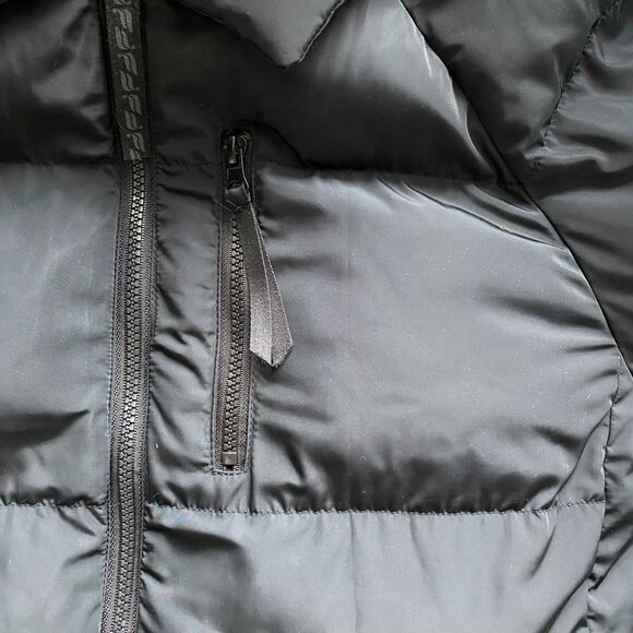 Fabletics Voyage Puffer Coat, Black, Size S - Picture 9 of 11